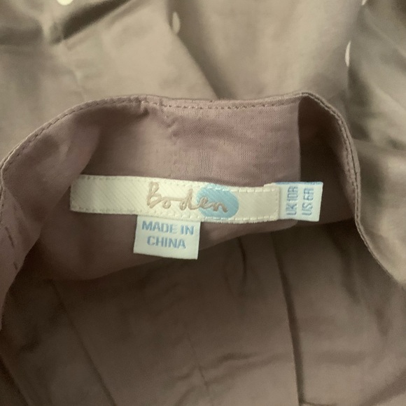 Boden Polka Dot Cotton Flowershow Dress 6 New - Picture 4 of 4